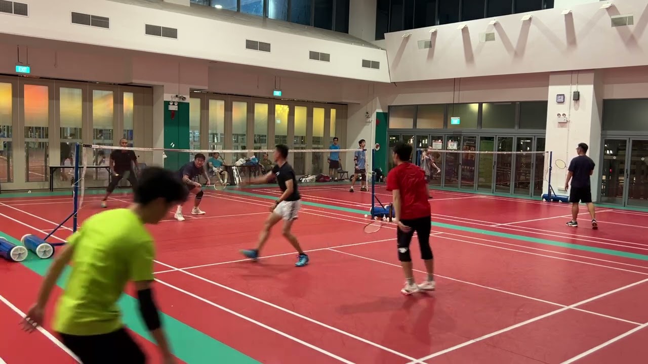 Greenview Badminton Club! - Ashik/Ships VS Vincent/Mel - 9 Mar 2026