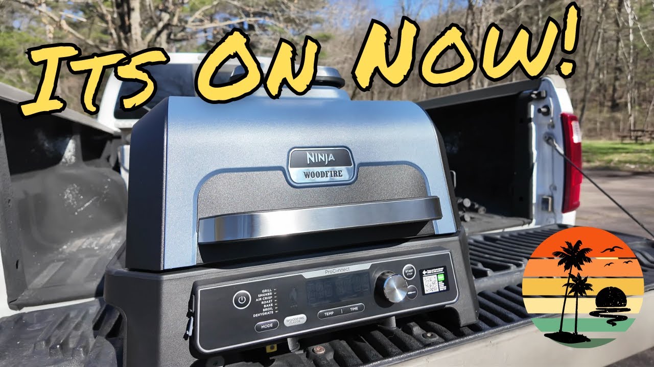 The Ninja Woodfire Pro Connect Premium XL Outdoor Grill & Smoker
