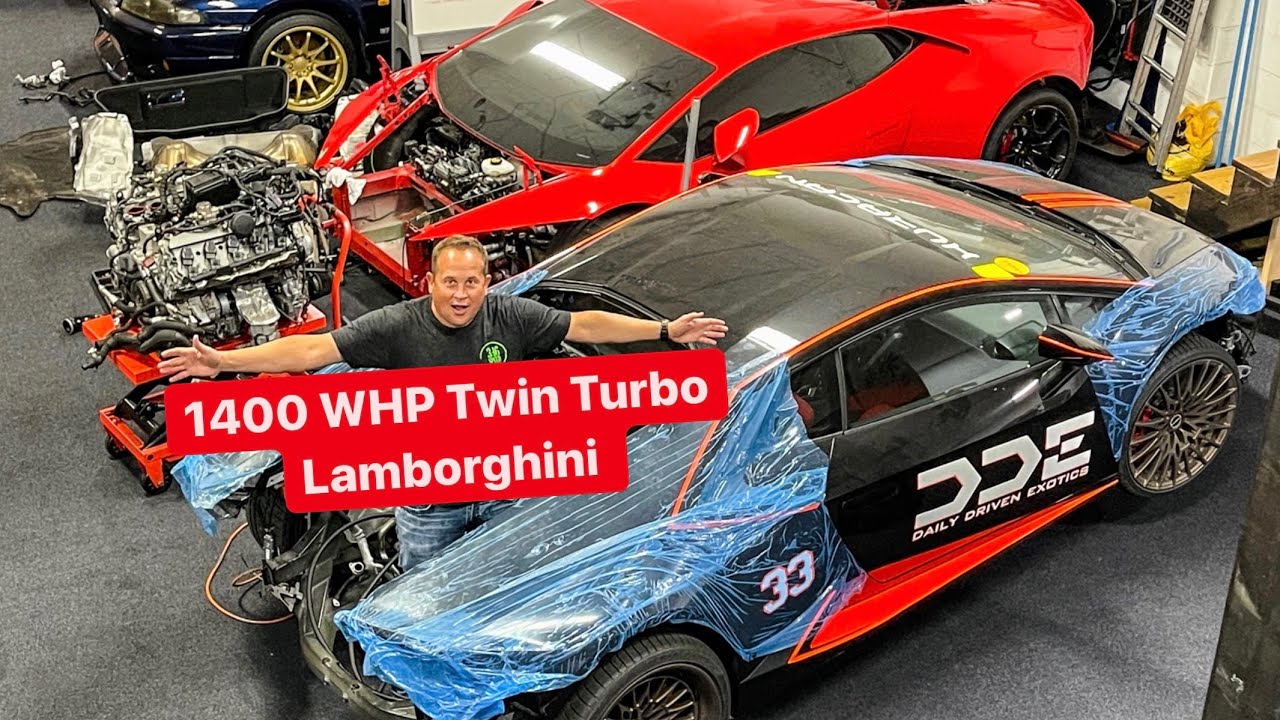 My TWIN TURBO LAMBORGHINI UPDATE you’ve been waiting for!