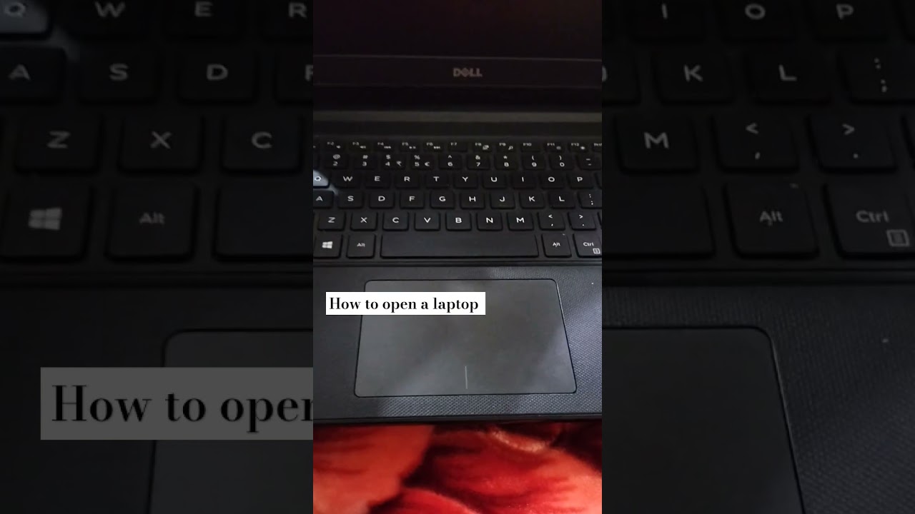 Tutorial: How to open a laptop