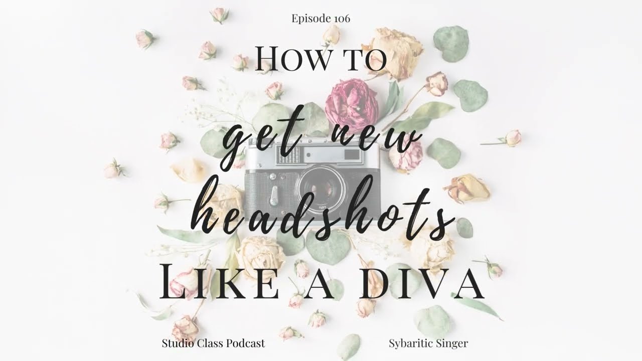 Micro Action Monday - Get new headshots [Studio Class Podcast]
