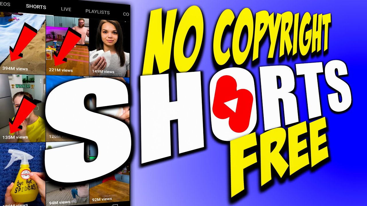 Shorts ke liye Copyright Free Videos kaha se laye 2023 ! How to download videos for youtube shorts