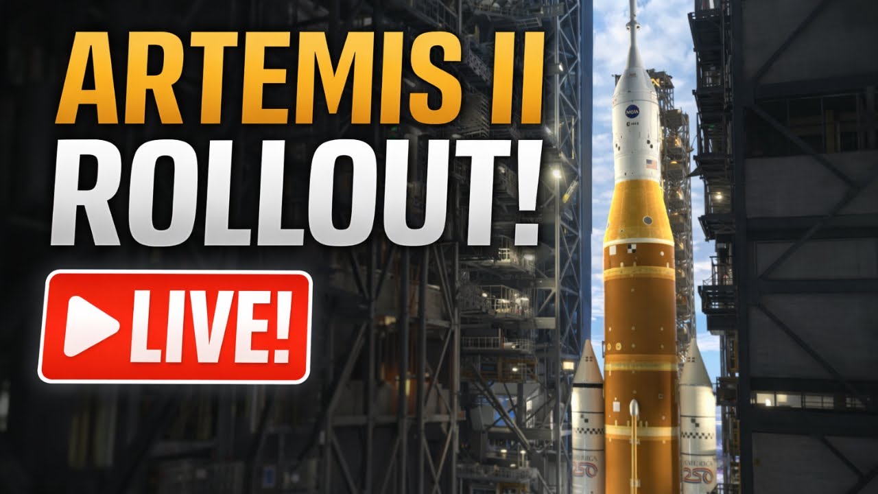 NASA Artemis II Rollout, Live & Direct from Kennedy Space Centre
