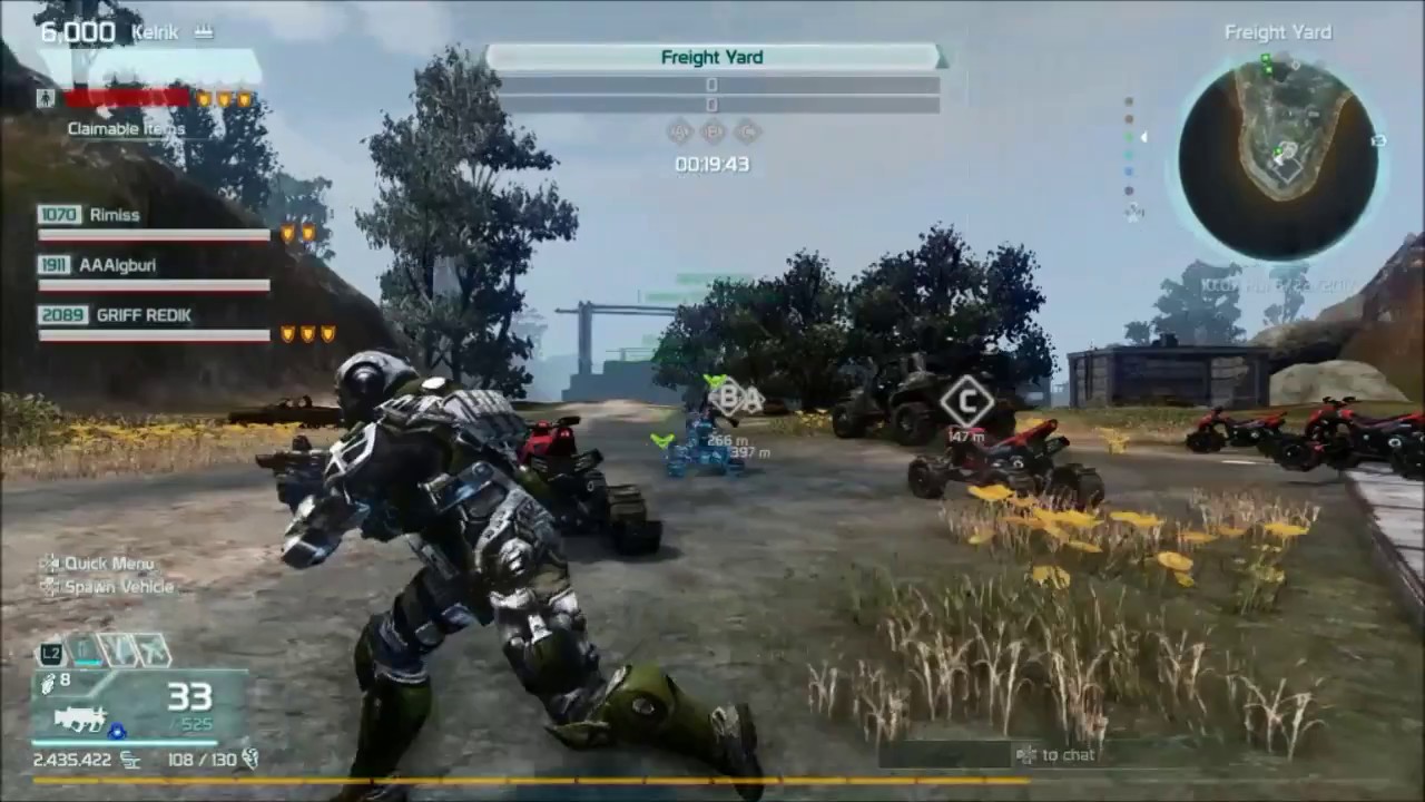 Defiance Gameplay - Freight Yard PvP - 05/23/17
