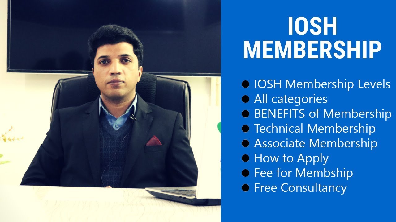 IOSH Membership Series Part 1 | TechIOSH - Associate Memeber