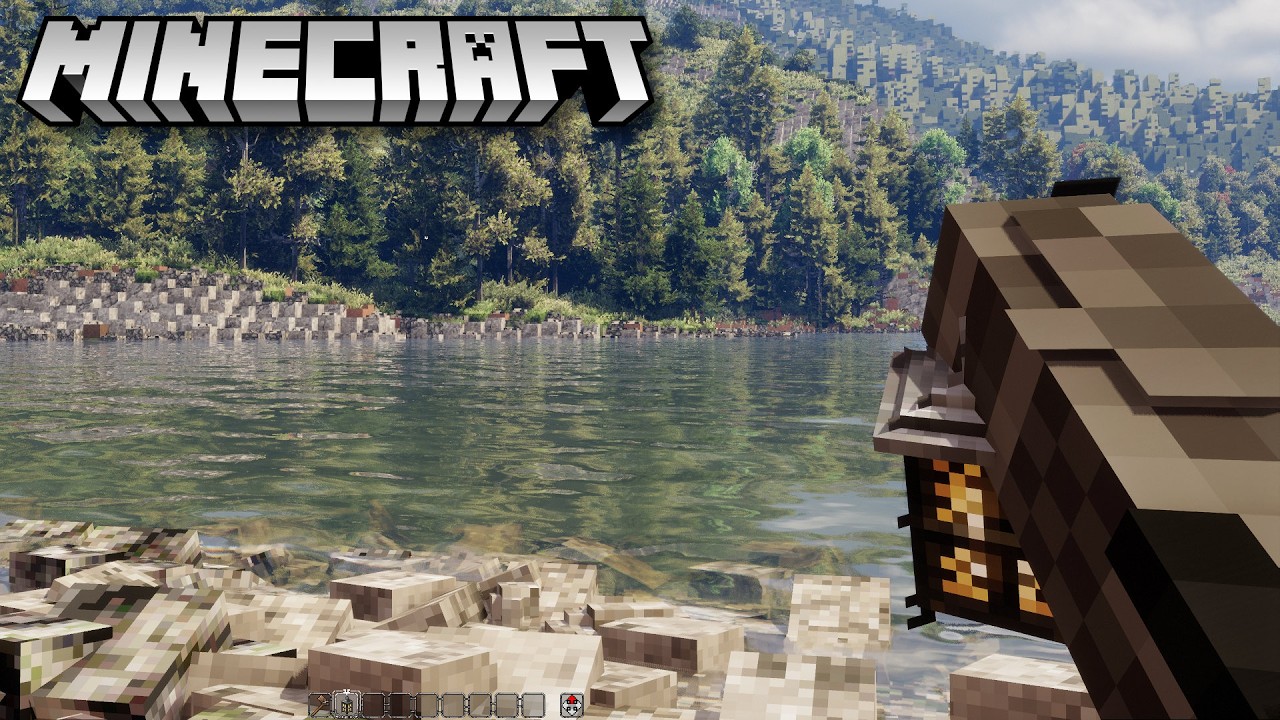 I tried Vanilla vs Modded Minecraft building