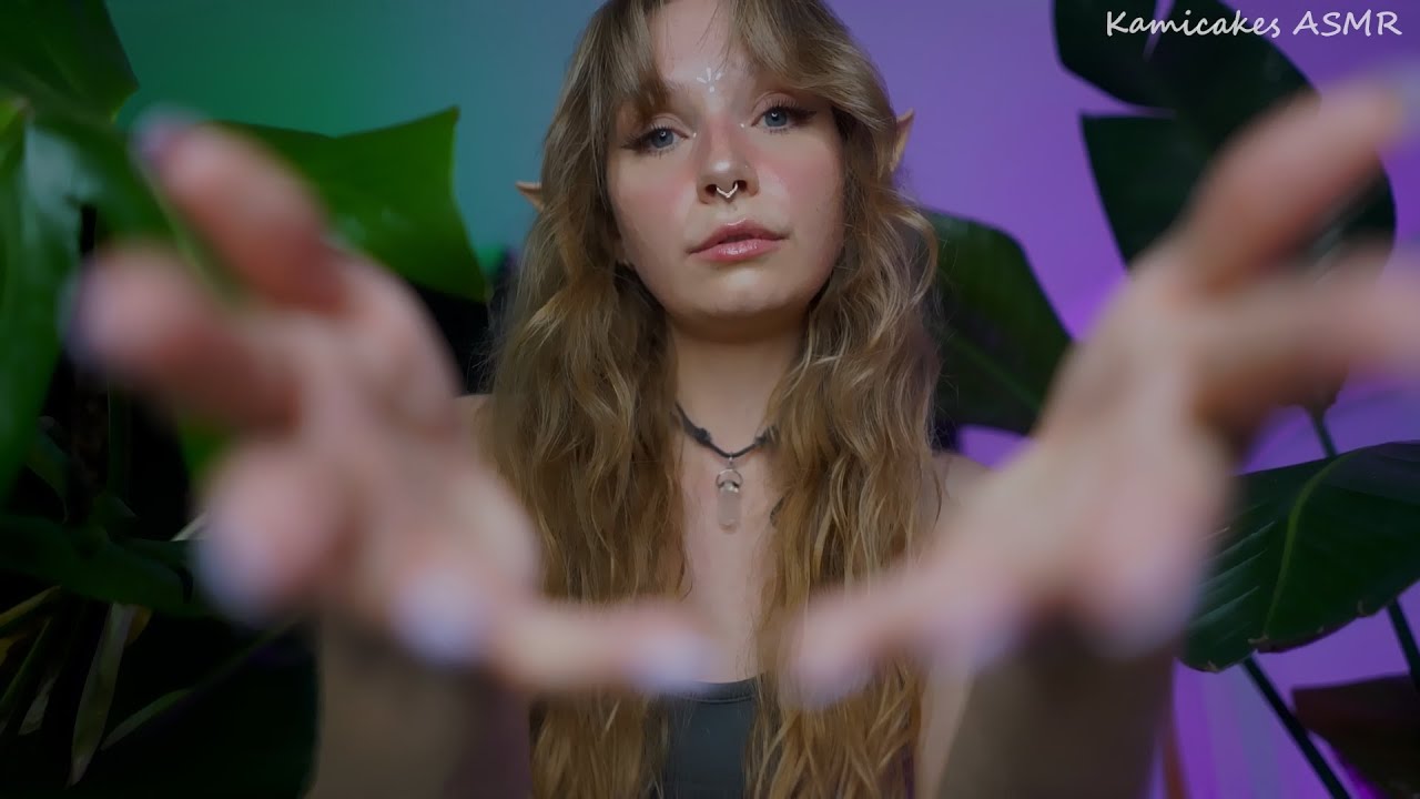 ASMR Elf finds you in the woods and tends to you ♥ | personal attention, unintelligible whispers