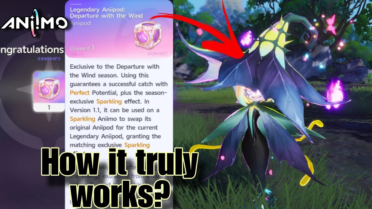 Legendary Aniipod: Departure with the Wind EFFECT IS SO PERFECT!