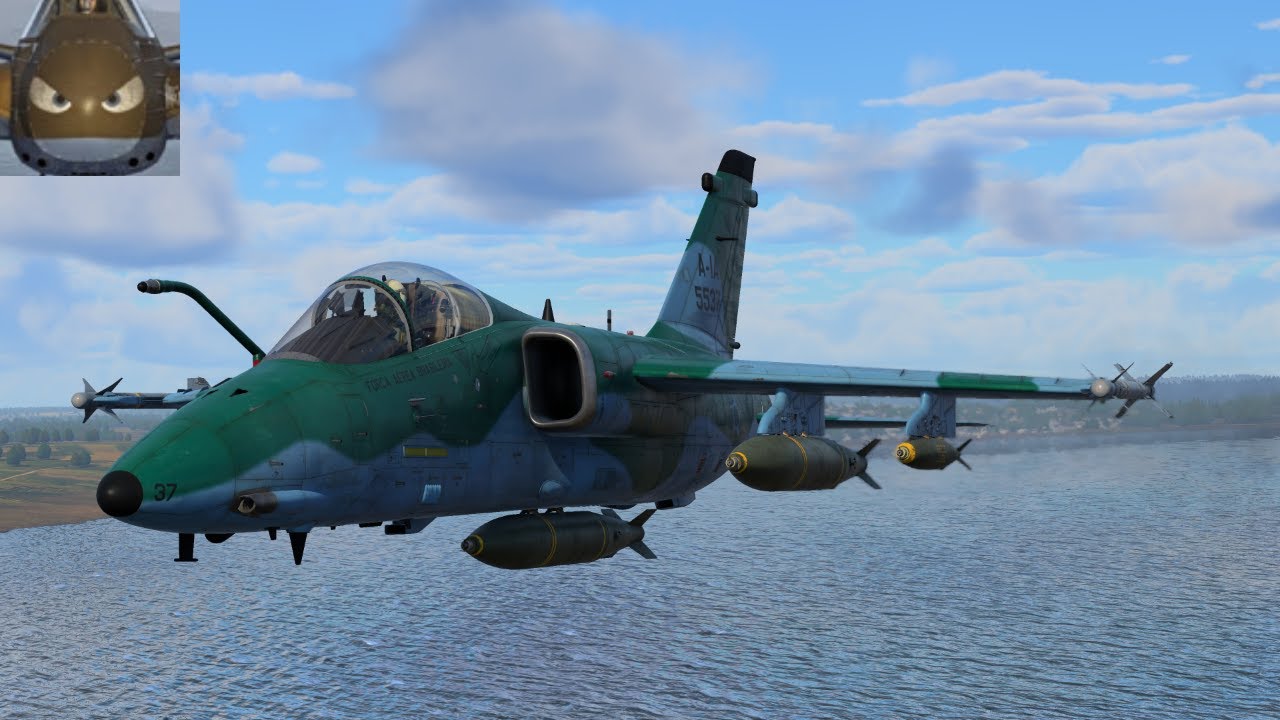 War Thunder SIM - Бразильский AMX -