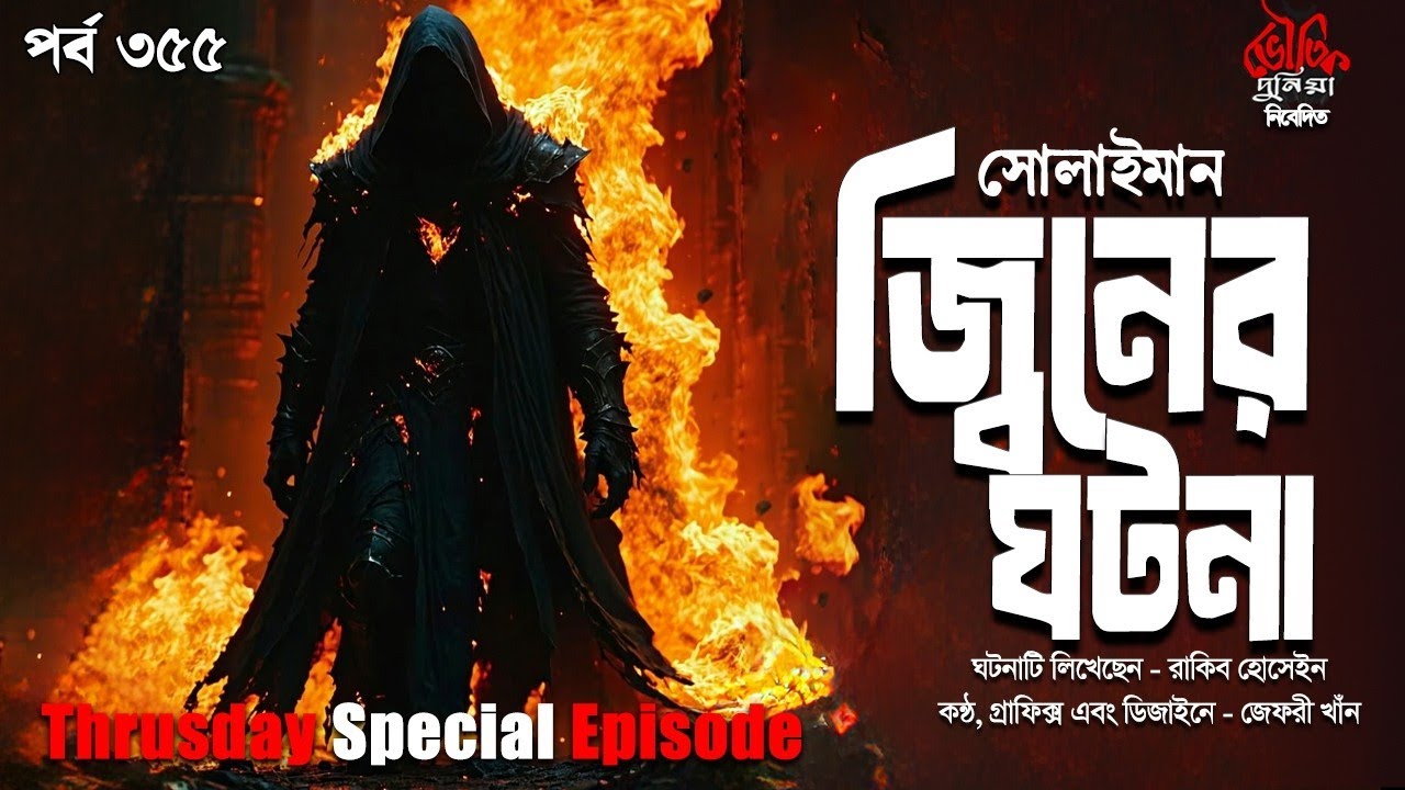 Bhoutik Dunia Episode 355 | সোলাইমান জিনের ঘটনা | Solaiman Jinn | Bhautik Duniya | Bhoot FM