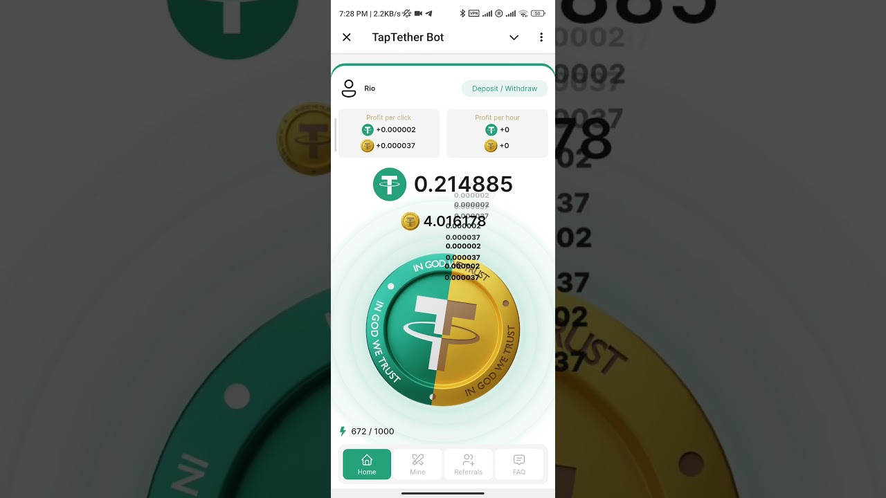 Free USDT EARNING | Call +971507635041