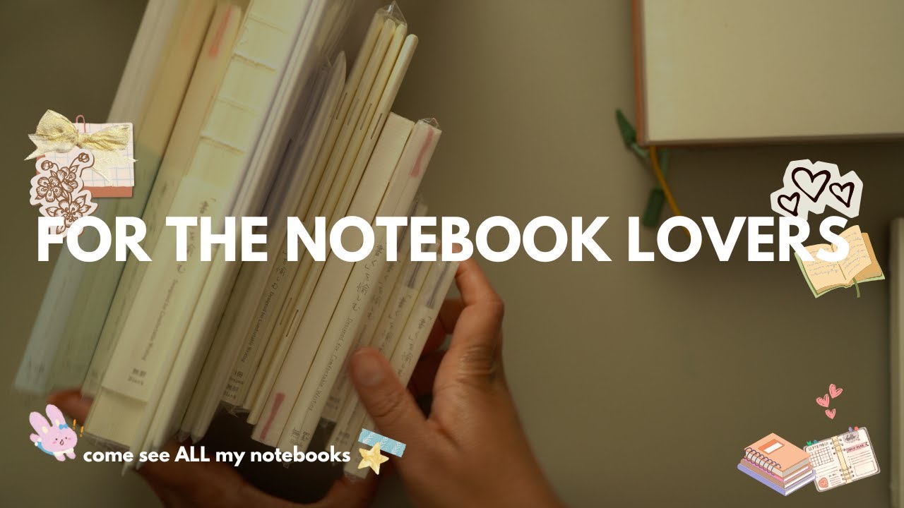 📚 My Entire Notebook Collection | MD, Field Notes, Moleskine, Leuchtturm 1917 & More! #journaling