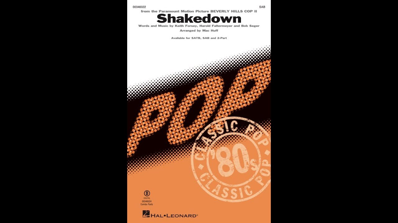 Shakedown (SAB Choir) - Arranged by Mac Huff