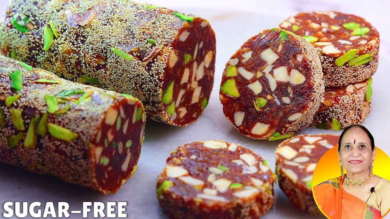 Sugar-Free Dry-fruits Roll | दीपावली-स्पेशल बिना चीनी के बनाएं यह स्वादिष्ट​, पौष्टिक और आसान मिठाई