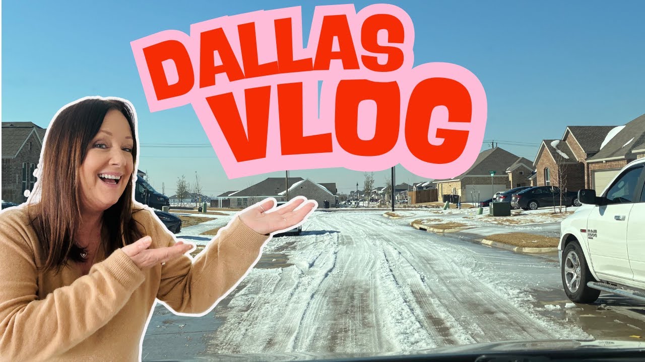 WHEN DALLAS FREEZES OVER - ICE STORM VLOG