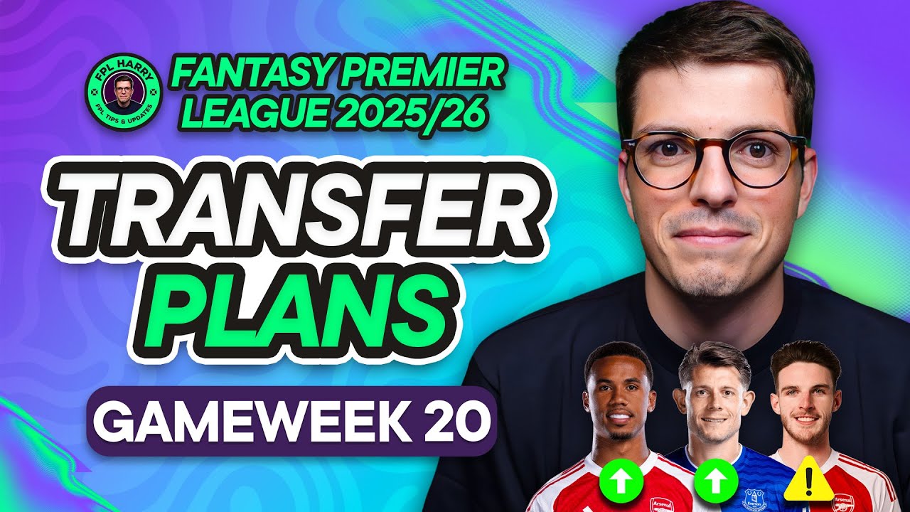 МОИ ПЛАНЫ ПО ТРАНСФЕРАМ В FPL НА 20-Й ТУРЕ! 📝 Между сбросом карт и -4? 😂 | Советы по Fantasy Prem...