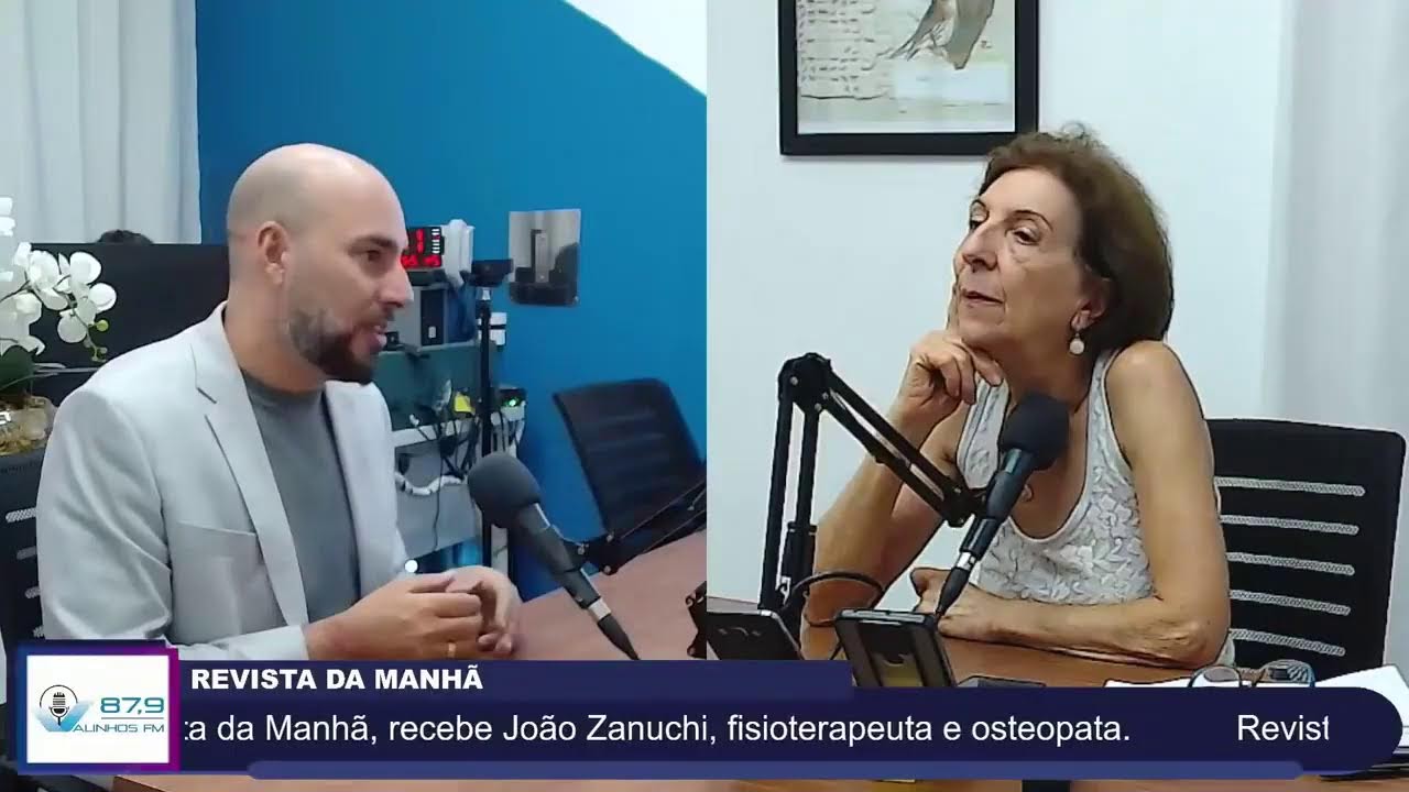 Reapresentação Revista da Manhã reapresenta entrevista com o fisioterapeuta e osteopata João Zanuchi
