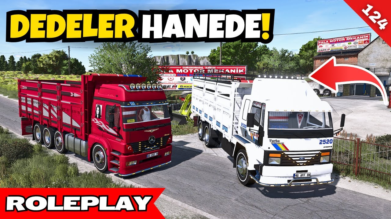 Full Etiket Façalı Kamyonların Köyde Ticareti! | FS25 | S7 B124