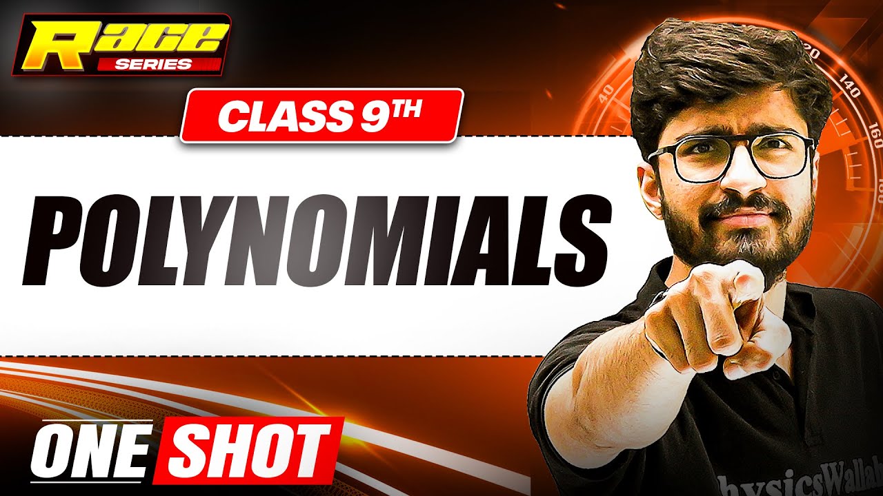 POLYNOMIALS in 1 Shot: FULL CHAPTER | Class 9th