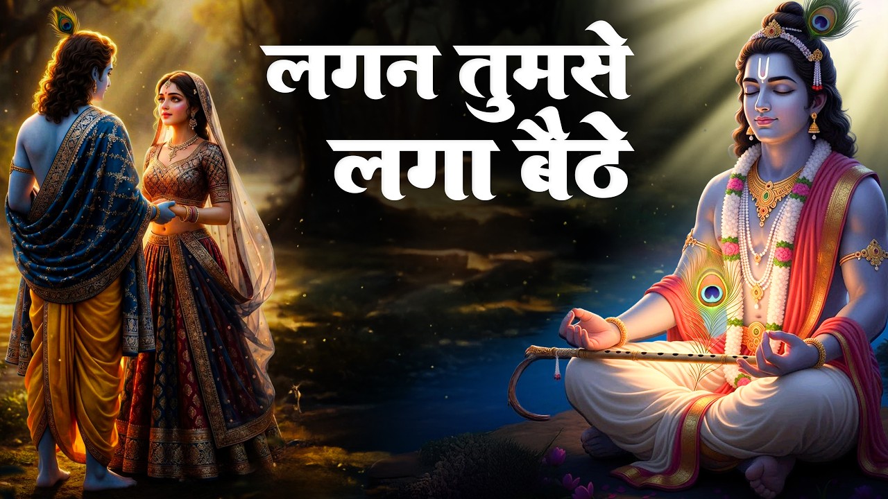 कृष्ण भजन - लगन तुमसे लगा बैठे जो होगा देखा जाएगा | Krishna Bhajan | भक्ति गीत | कृष्ण भगवान के भजन