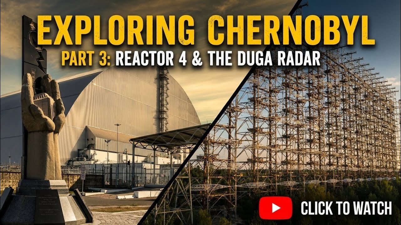 Исследование Чернобыля (Часть 3): Реактор 4, радар «Дуга» и секретная военная база