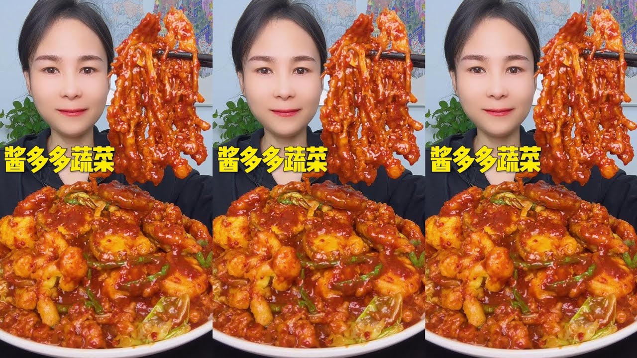 Saucy Fried Skewers Eating Video | Crispy Street Food with Extra Sauce 🍢🔥