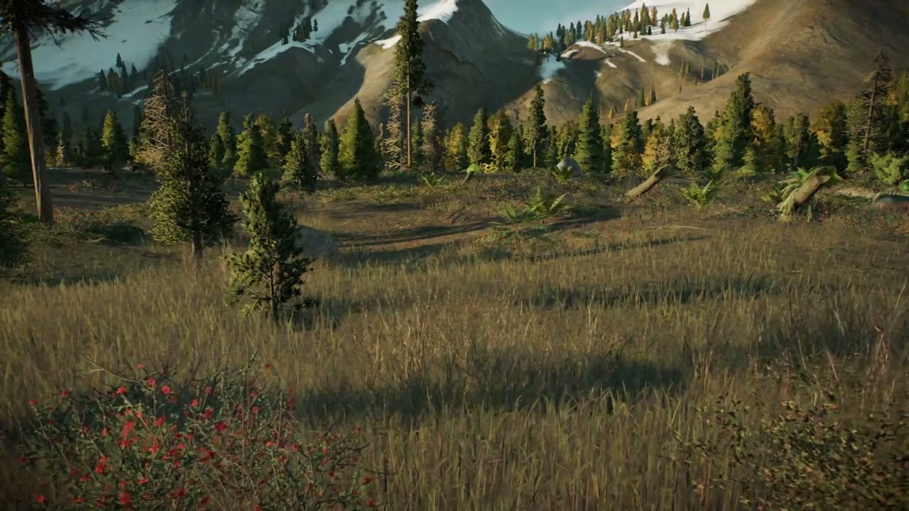 ambience Jurassic Evolution 2 Gigantspinosaurus