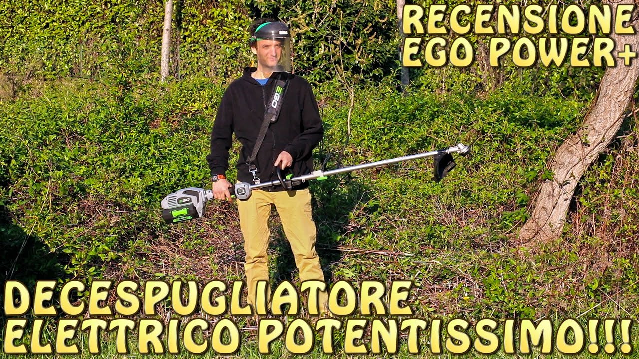 IL DECESPUGLIATORE PIU' FIGO DEL MONDO!!! RECENSIONE MULTIUTENSILE EGO POWER+ CON ACCESSORIO BCA1200