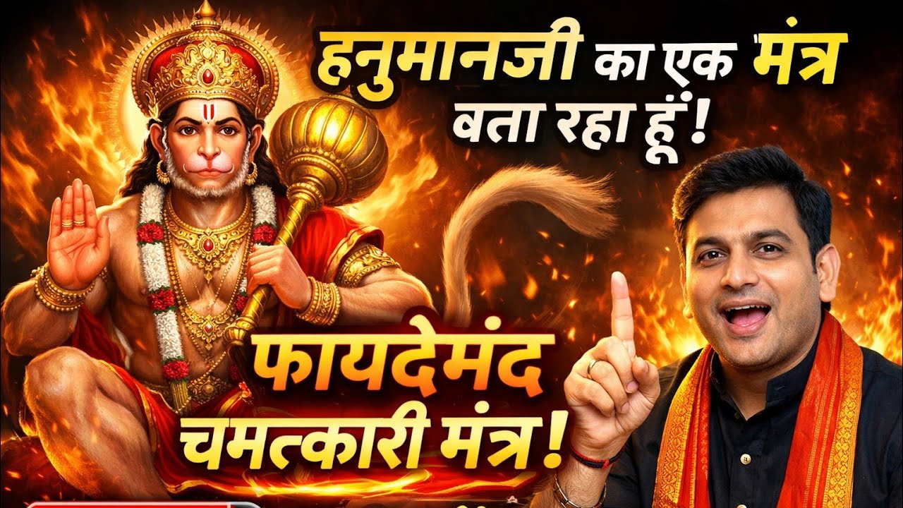 मंगलवार का अचूक उपाय 🙏 हनुमान जी की कृपा से हर समस्या खत्म | LIVE