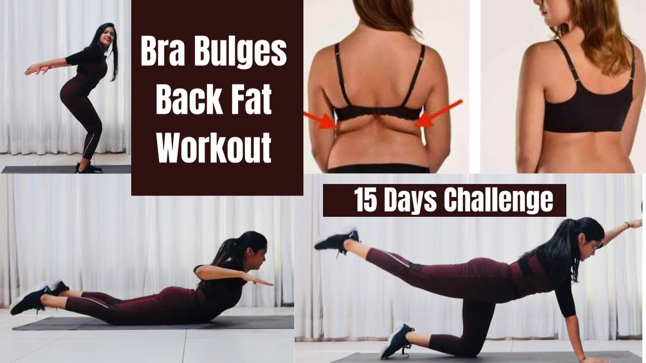 15 Days Challenge for BRA BULGES & BACK FAT | Back Workout at Home | Somya Luhadia