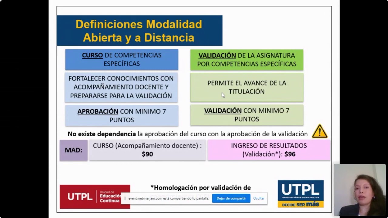 Conoce más sobre Competencias Específicas UTPL
