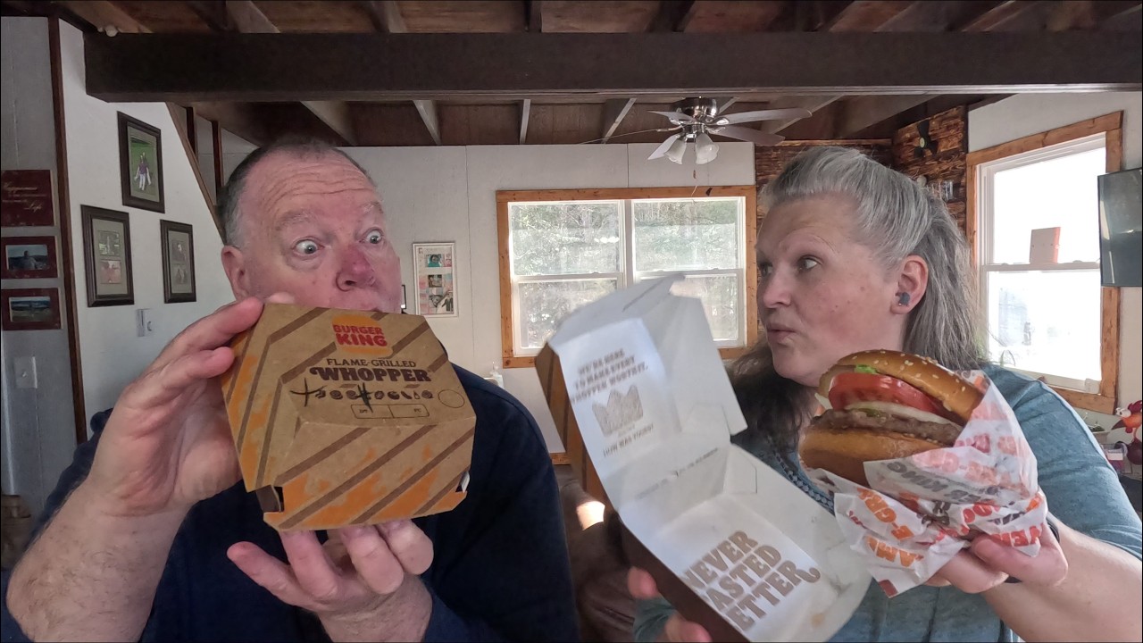 We Review The New Burger King Whopper Is It Better Than the Original Or Total Garbage?