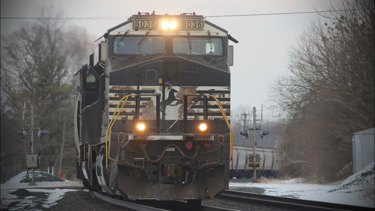 NS 55Z with a massive horn show! At CP379 in Kendallville Indiana