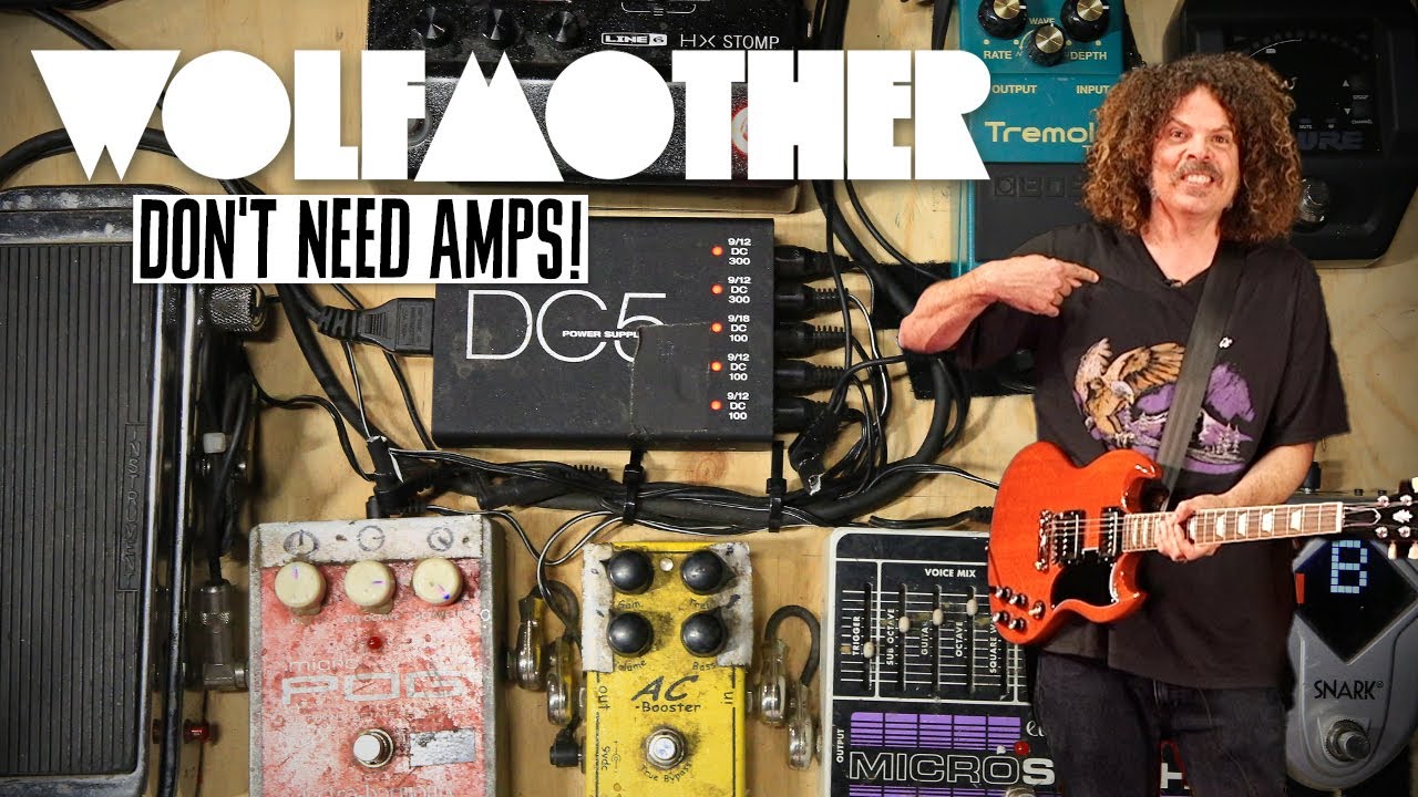 Педалборд Wolfmother и как Эндрю Стокдейл зажигает без усилителей!