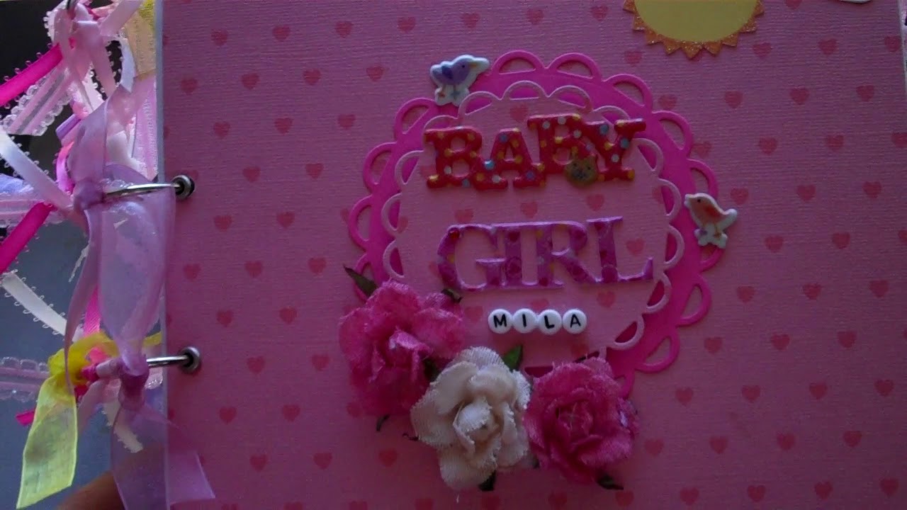 Amazing Baby Girl Handmade Book !!!