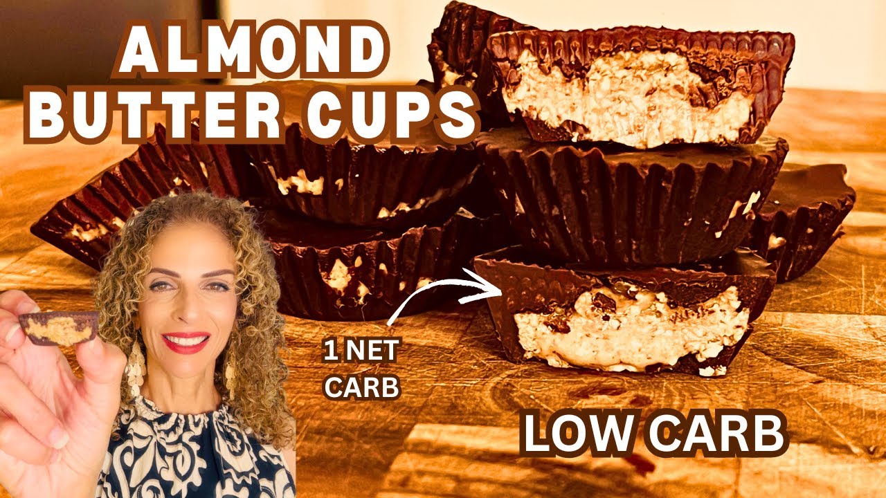 ALMOND BUTTER CUPS || KETO || 3 INGREDIENTS