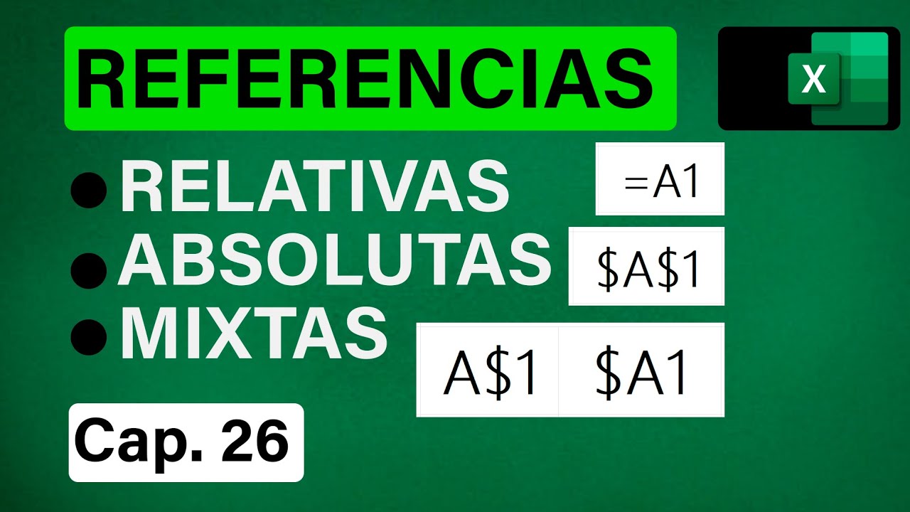 REFERENCIA RELATIVA, ABSOLUTA Y MIXTA 🥇(BIEN EXPLICADO CON EJERCICIOS)