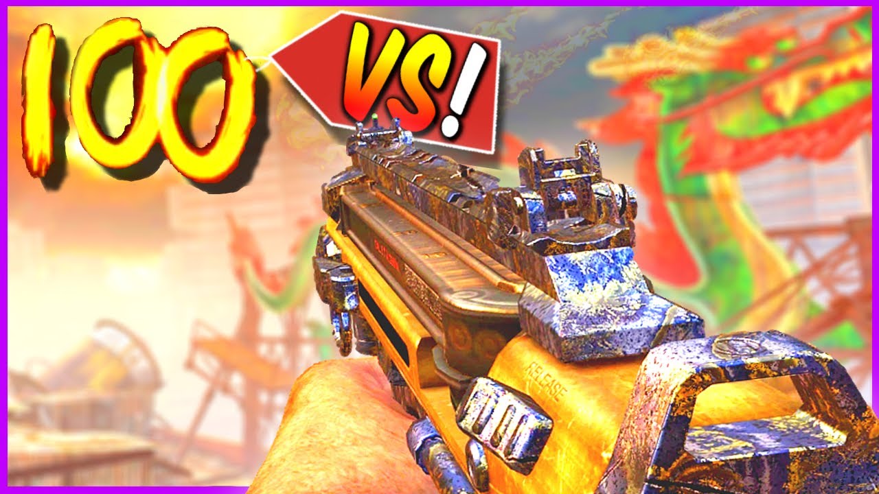 PDW-57 vs ROUND 100 ZOMBIES!
