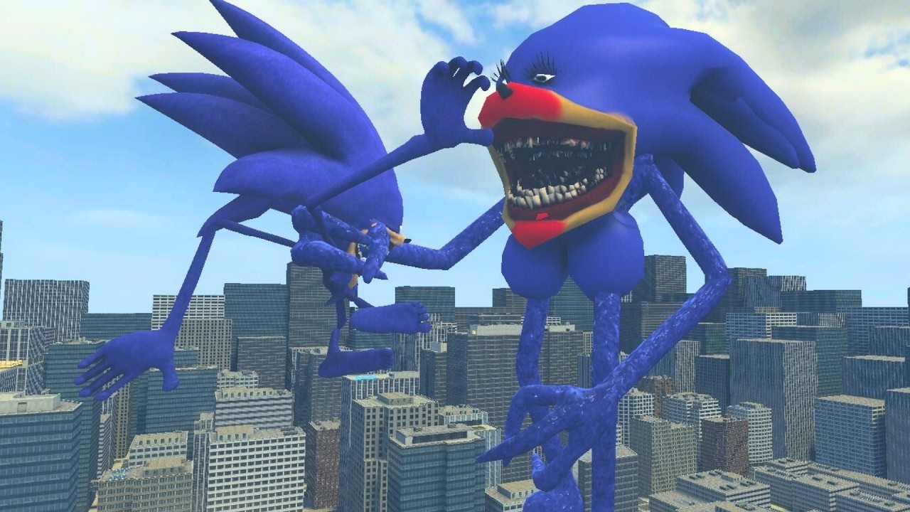 NEW ROBLOX SONIC TAPES GIRL SMILEY'S VS ALL SHIN SONIC TAPES FAMILY in Garry's Mod!!!!!!!!!!