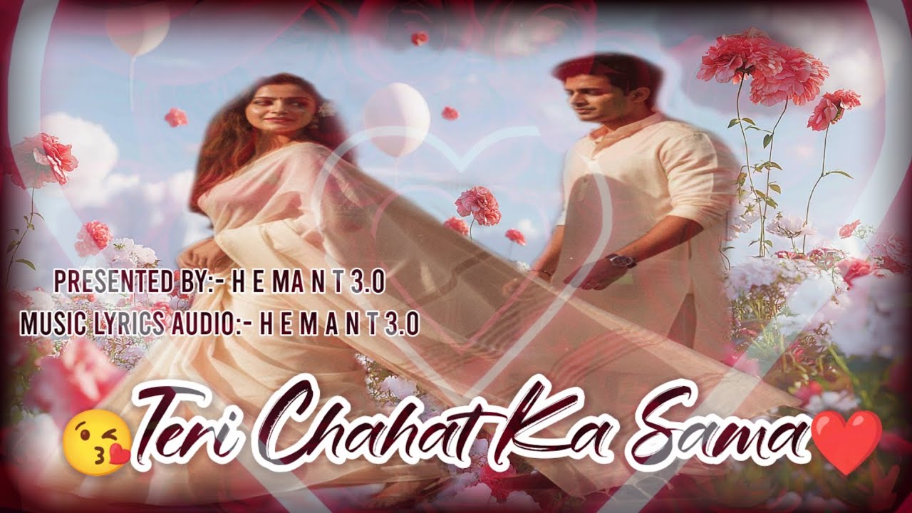 Teri Chahat Ka Sama || New Hindi Romantic Song 2025 || 90's Bollywood Song 2025 || Hemant 