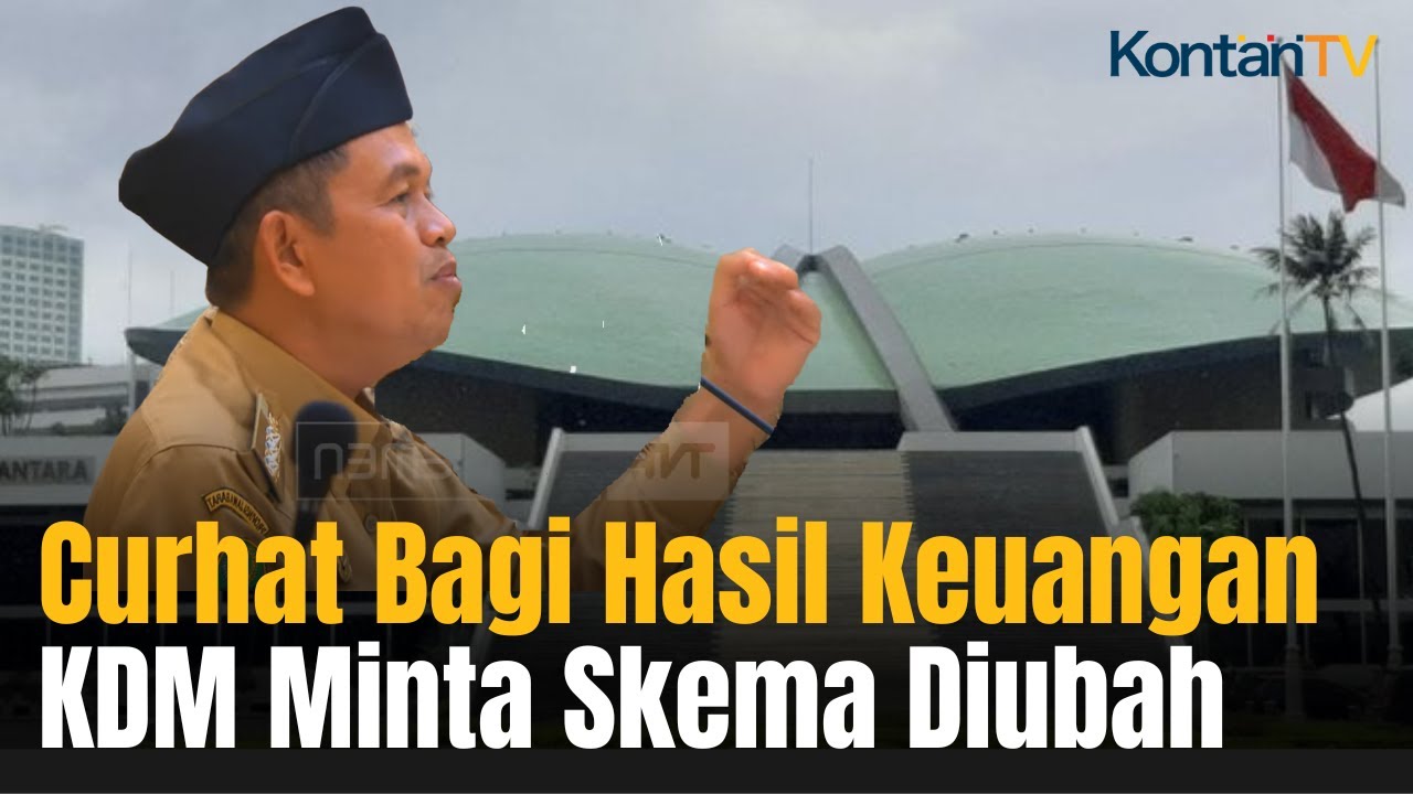 Kang Dedi Protes Bagi Hasil Keuangan yang Tidak Menguntungkan Bagi Jawa Barat