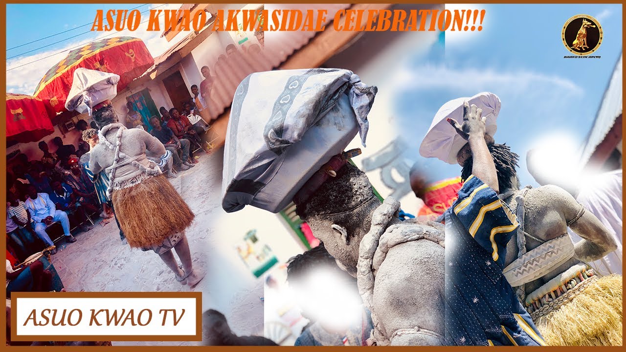 Akwasidae Festival Honors The Ashanti Independence War🔥 The people of Ntunkumso adores Asuo kwao!!