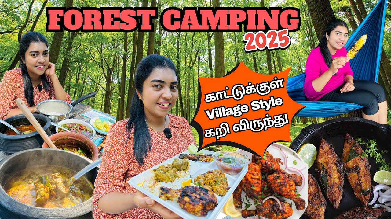 🏕️ Day 2 of Forest Camping 2025 | Scenic Lake near to Camp Site | Forest Camping | USA Tamil VLOG