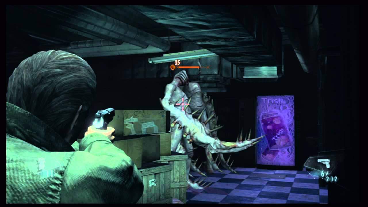 How to get easy Trinity Bonus on Abyss stage 1 in Resident Evil Revelations.