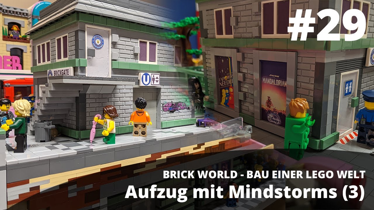 BRICK WORLD LEGO UPDATE (29) • Aufzug mit Mindstorms (3)
