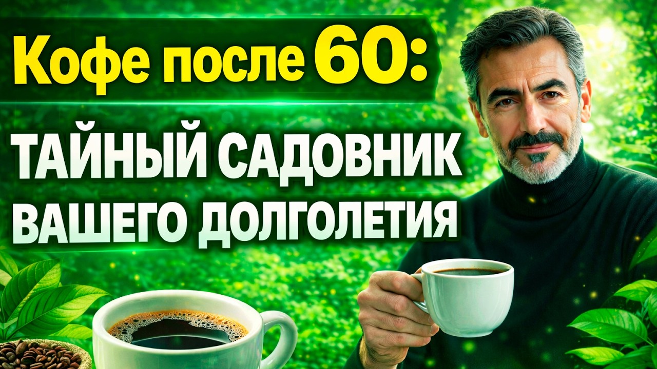 Кофе после 60: тайный садовник вашего долголетия | Ученые рассказали!