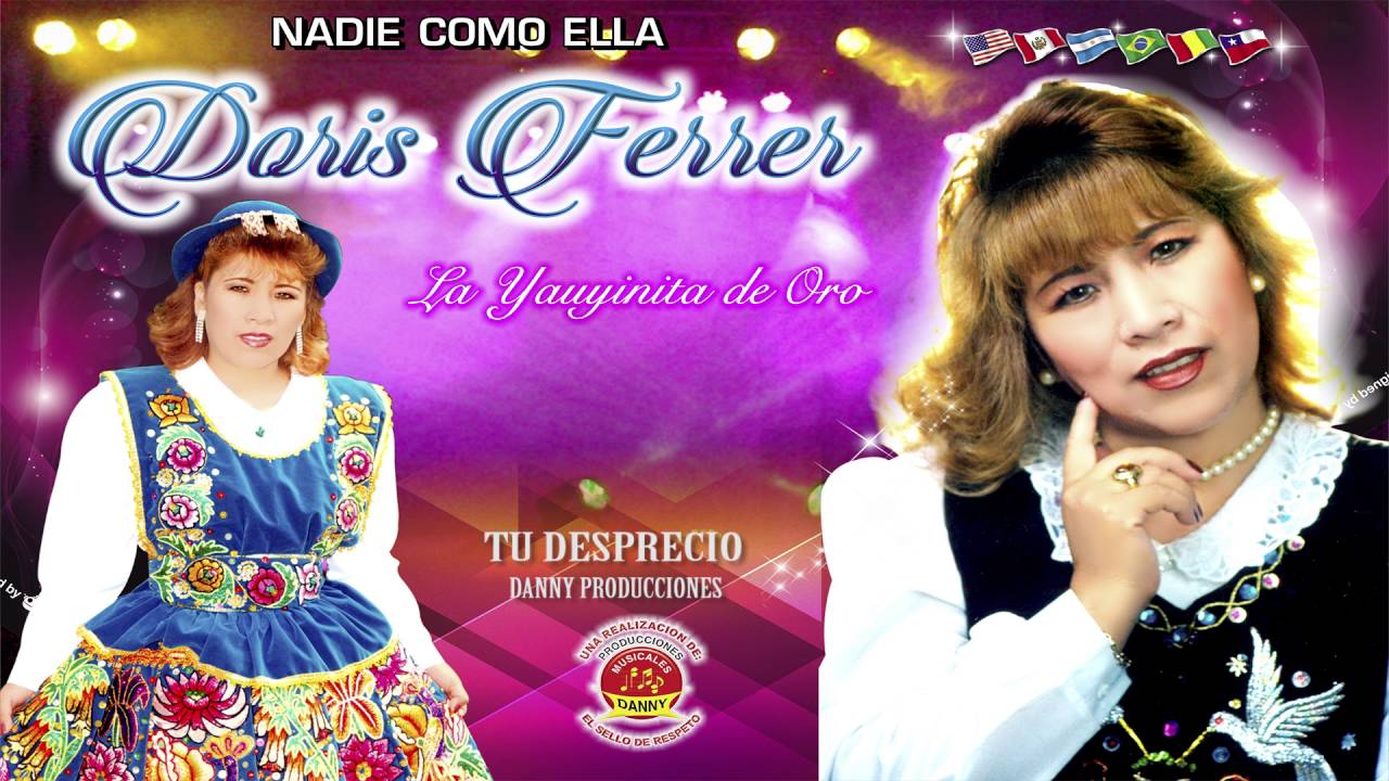 DORIS FERRER♫ TU DESPRECIO ♫DANNY PRODUCCIONES™✔