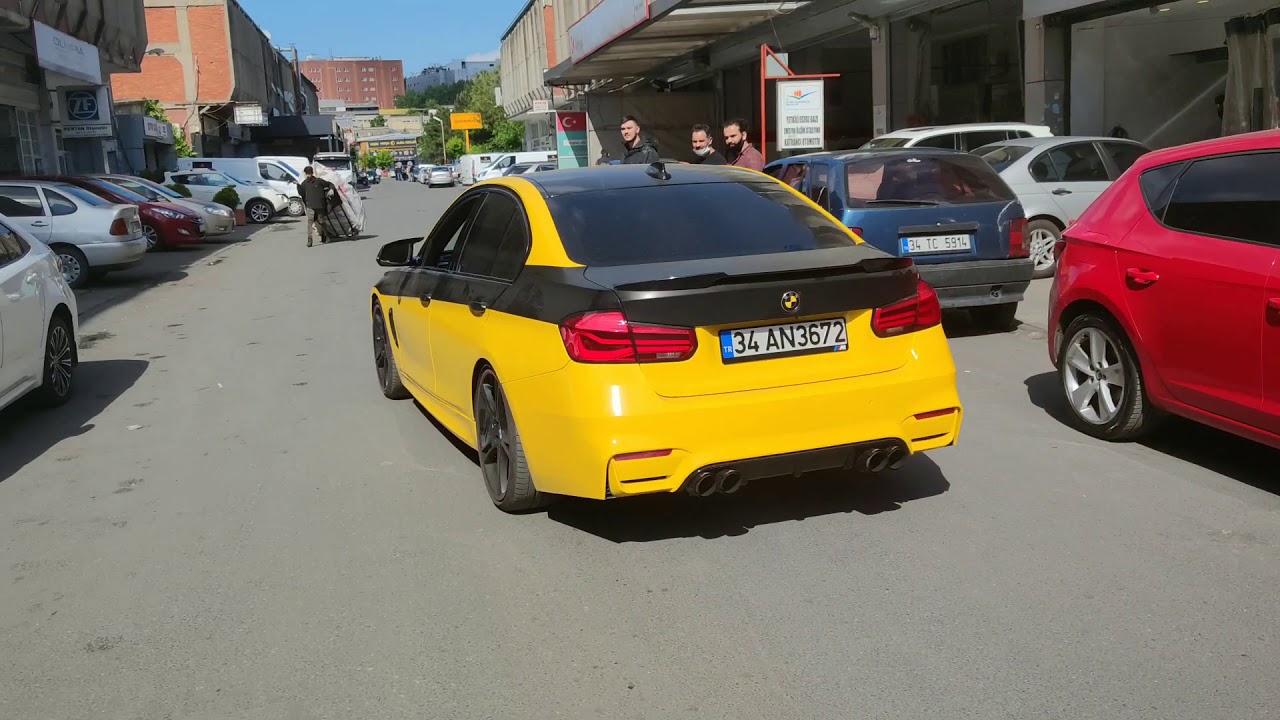 BMW F30 320iED EMİL PERFORMANS EGZOZ