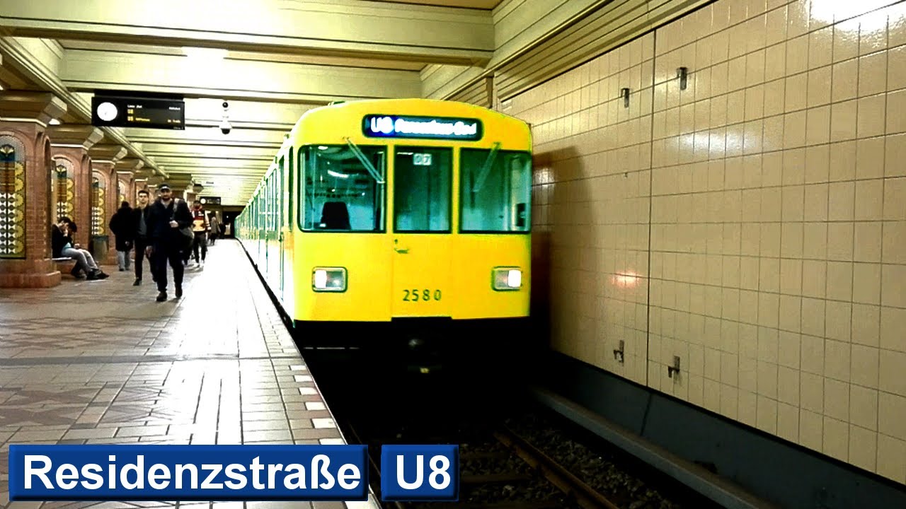 Residenzstraße U8 : Берлинский метрополитен ( BVG H - F76 )