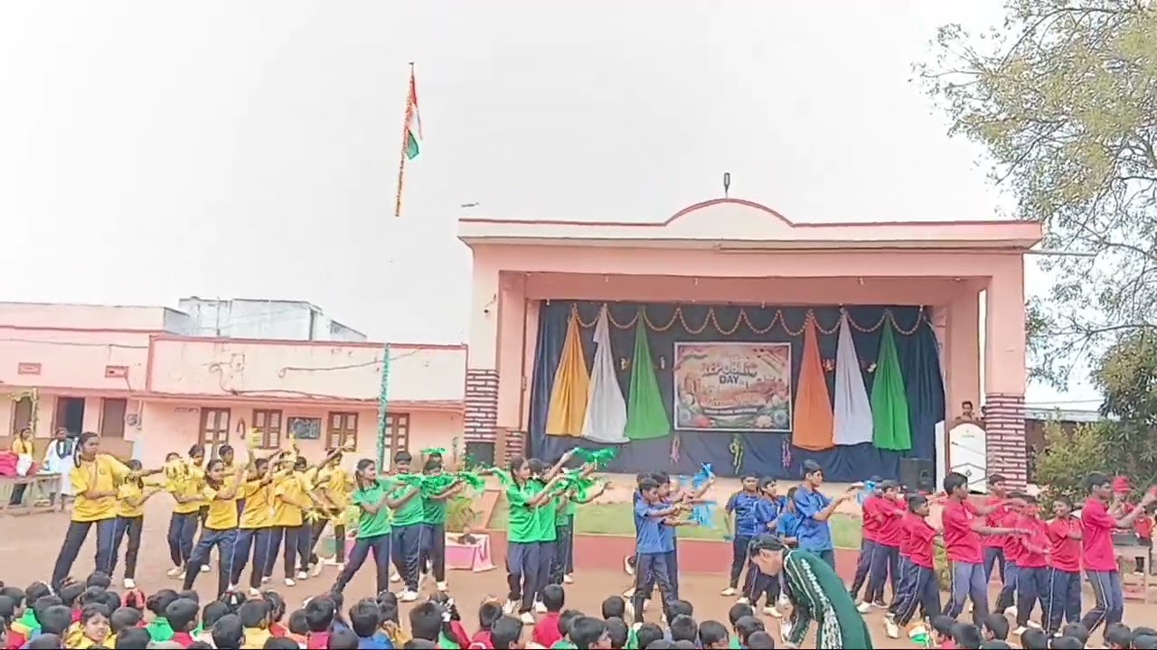 Republic Day Drill ##jeevan Jyothi school Nandikotkur ##